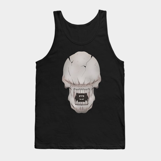 Xeno Skull Tank Top by voidofimpulse